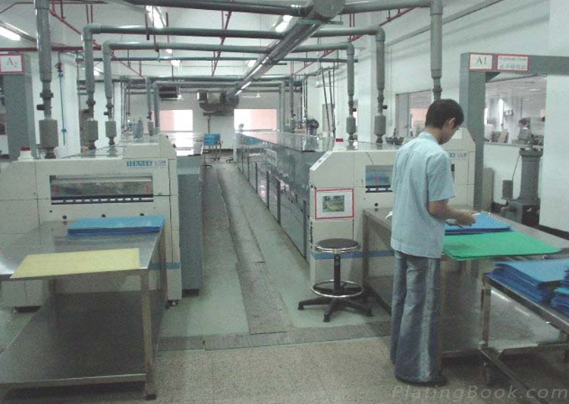 内层黑化生产线