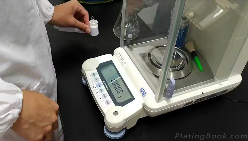 电子天平的校正